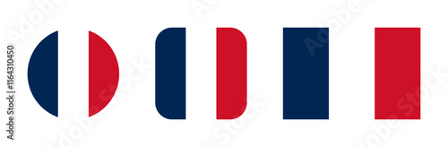 France flag icon set
