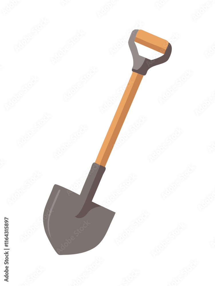 shovel isolated on white shovel isolated on white