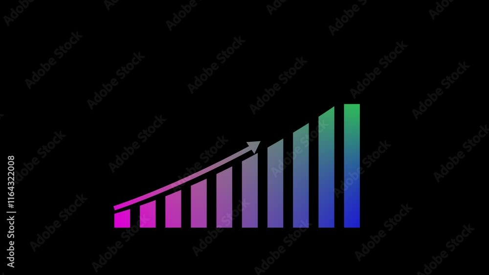 Financial graph background - abstract stock market charts on financial data view - business growth bar graph, Business Growth and Success Arrow Infographics. Financial graph background - abstract stock market charts on financial data view - business growth bar graph, Business Growth and Success Arrow Infographics.