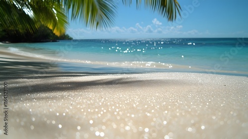 Wallpaper Mural Tropical Beach Paradise: Sun-Kissed Sands and Azure Waters Torontodigital.ca