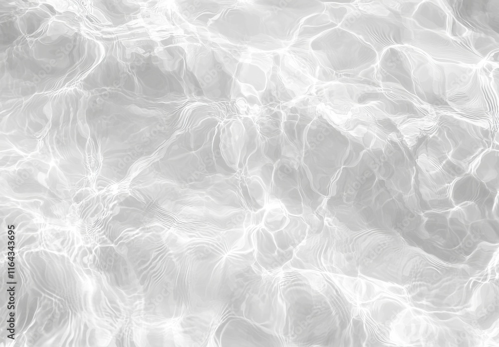 Fototapeta premium Abstract Water Texture: A Monochromatic Pool