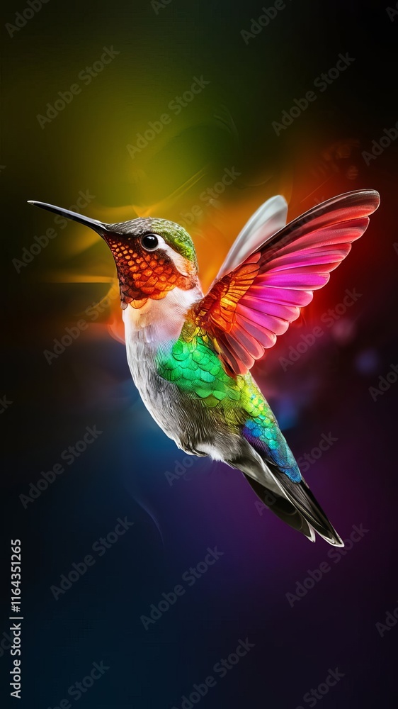 Fototapeta premium hummingbird in flight