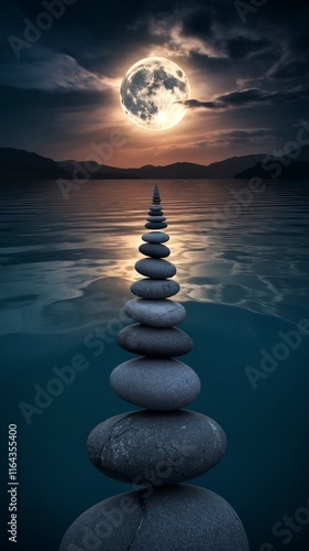 stones on the beach
