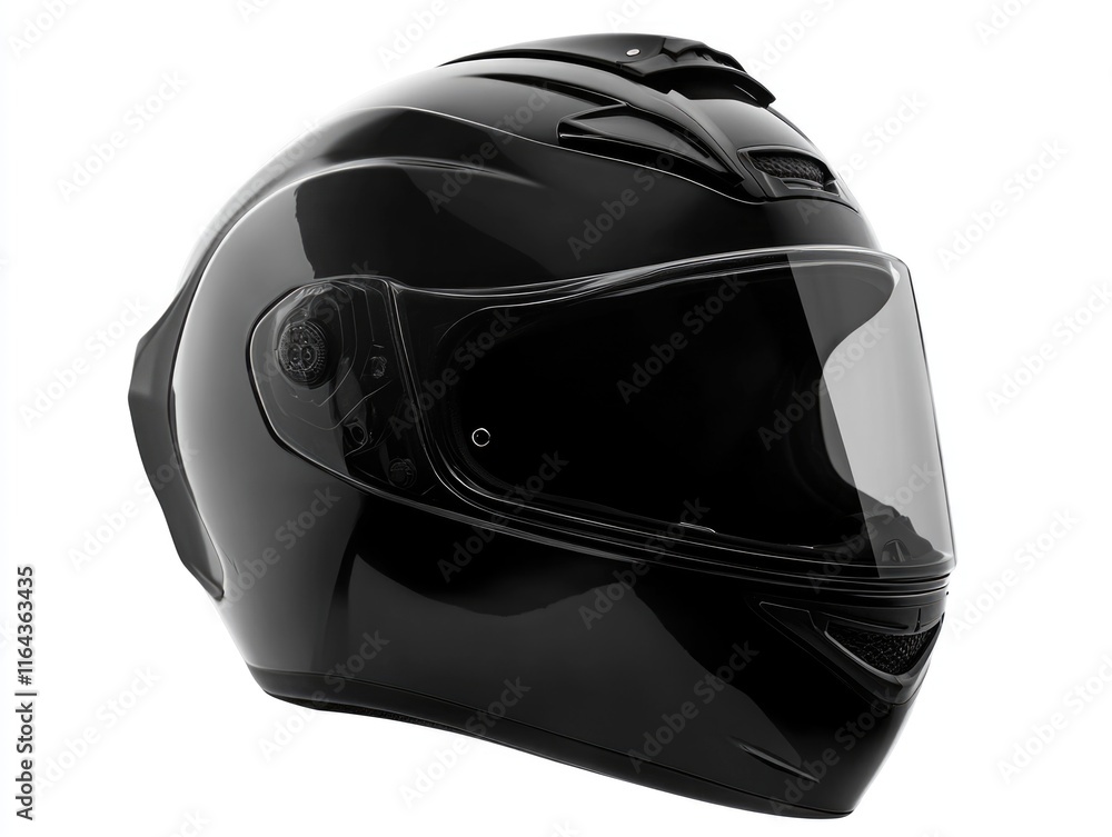 Helmet close-up on white background Helmet close-up on white background