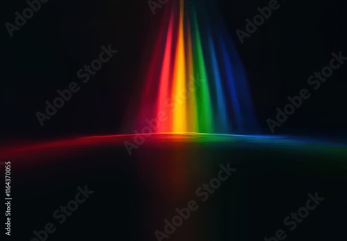 Abstract Rainbow Spectrum Display photo