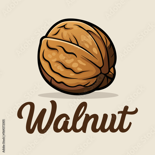 illustration of walnuts