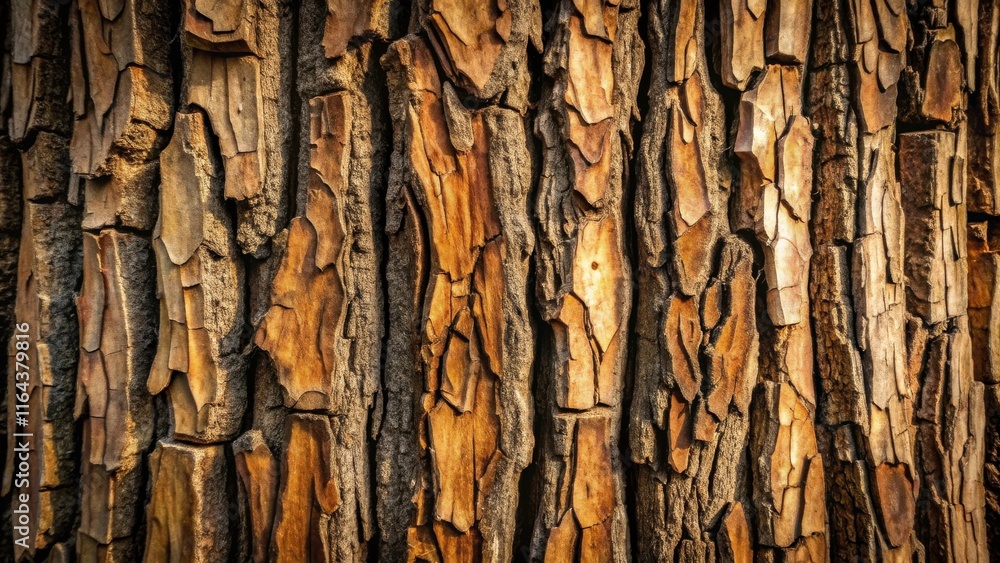 Intricate Texture of Weathered Tree Bark, Showing the Beauty of Nature's Aging Process Intricate Texture of Weathered Tree Bark, Showing the Beauty of Nature's Aging Process