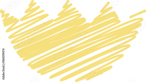 Eggshell with diagonal Scribble effect. 
Hand drawn pastel color doodle style eggshell vector illustration.
eggshell sketch.
Easter icon.
Transparent background.