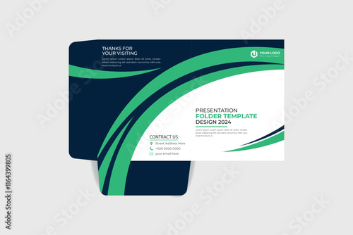  Modern file folder design template