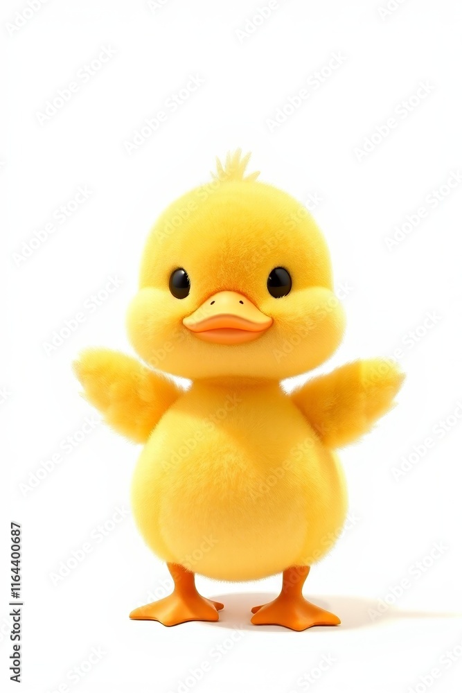 yellow duck with a white background yellow duck with a white background