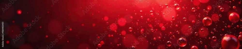 Dark red background with red droplets and bubbles, background, color Dark red background with red droplets and bubbles, background, color