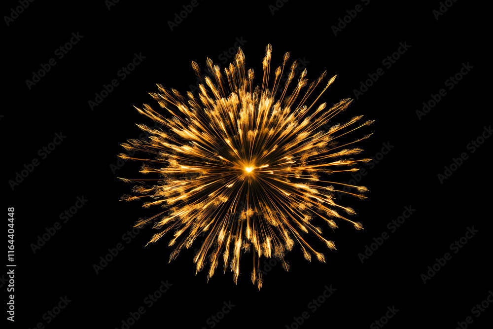 golden fireworks in the night sky, with a dark background golden fireworks in the night sky, with a dark background
