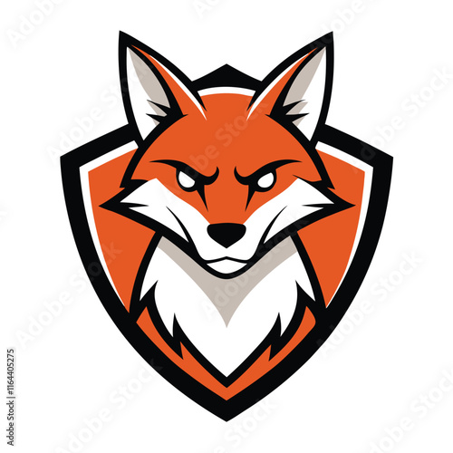 "Bold and dynamic fearless fox ranger mascot logo vector, featuring a sleek fox in rugged ranger gear, embodying strength, courage, and adventure in vibrant detail."