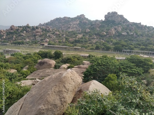 View of Hampi, India