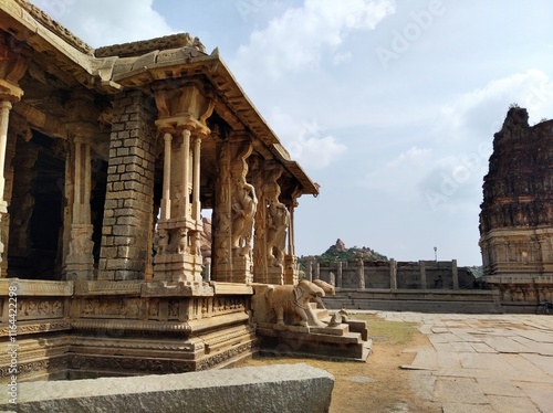 Hampi, temple in India
