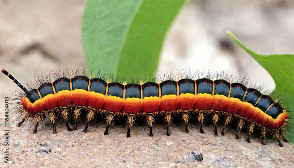 Red and Black Centipede Close-up Red and Black Centipede Close-up