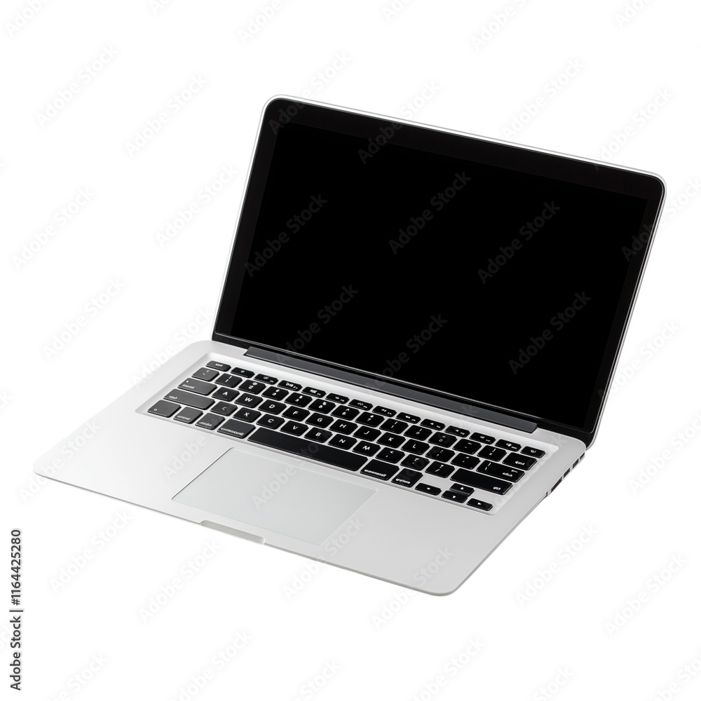 Macbook on transparent background Macbook on transparent background