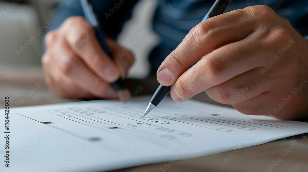 close up of a hand writing on a paper close up of a hand writing on a paper
