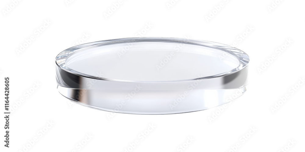 Round glass petri dish isolated on transparent background Round glass petri dish isolated on transparent background
