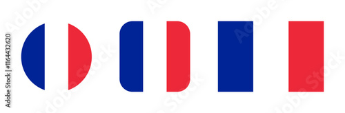 France flag icon set