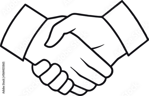 handshake illustration