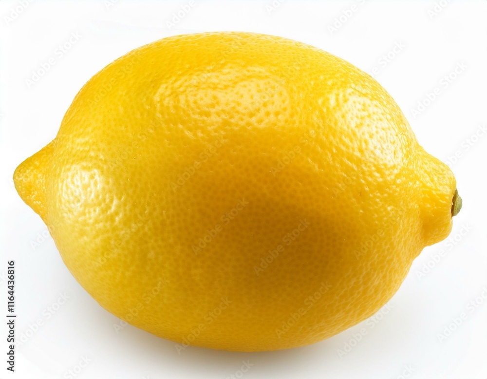 Fresh Lemon Isolated on White Background Fresh Lemon Isolated on White Background