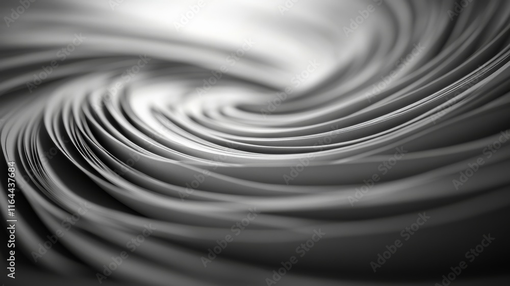 An abstract swirl of smooth, flowing lines in black and white, creating a sense of depth and motion. An abstract swirl of smooth, flowing lines in black and white, creating a sense of depth and motion.