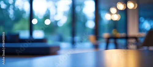 Wallpaper Mural Sleek modern interior with artistic bokeh effects creating a serene atmosphere ideal for design inspiration and contemporary decor concepts Torontodigital.ca