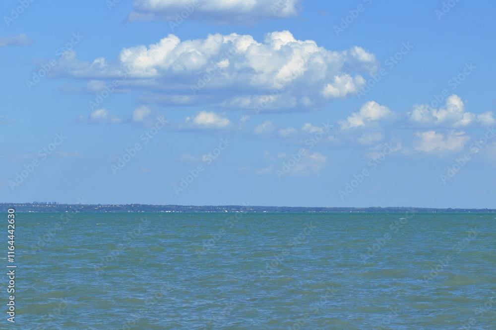 Peaceful view of a lake. Peaceful view of a lake.