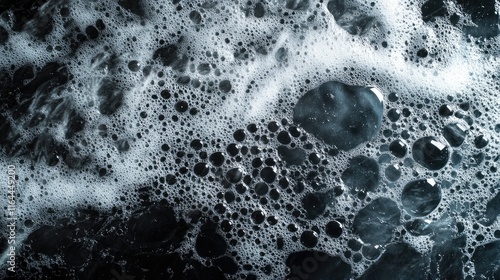 Car Wash Foam and Soap Bubbles Background for Auto Cleaning and Vehicle Detailing Services photo