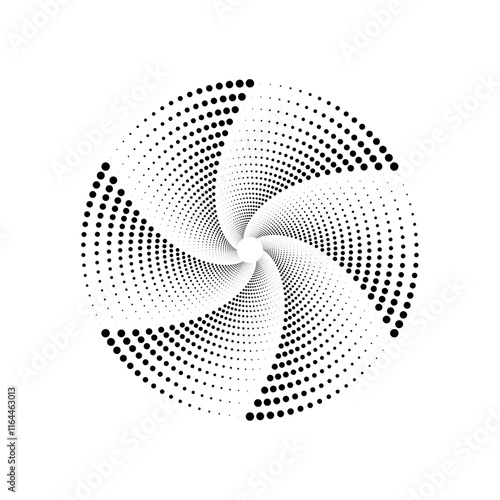 golden ration fibonacci pattern for logo icon background web graphic tattoo. vector illustration.