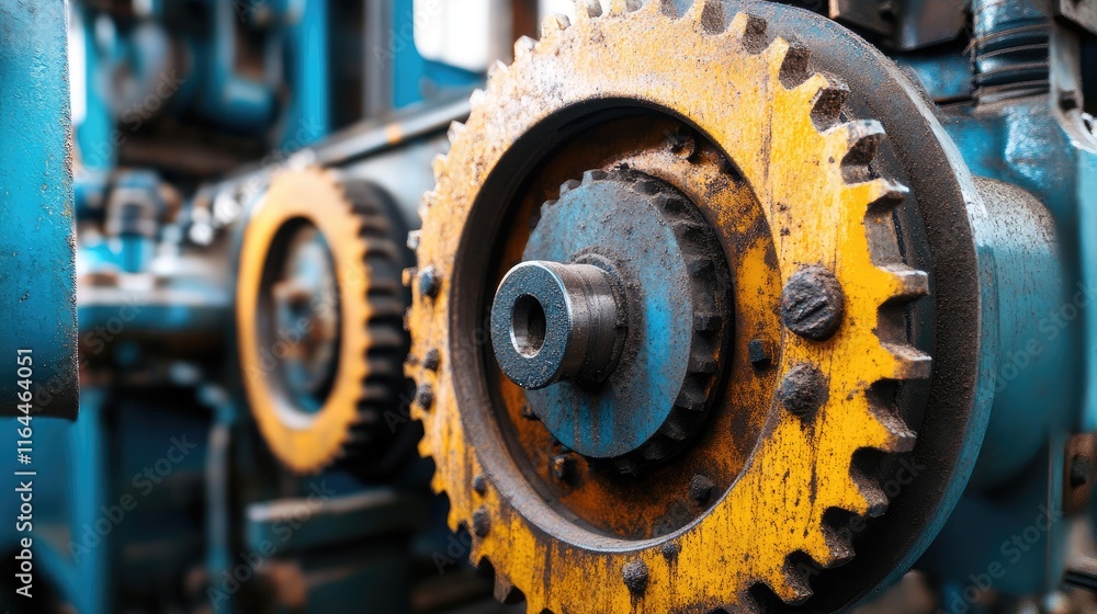 Factory technician preparing machinery components in a modern industrial setting with a focus on gear mechanisms and equipment functionality. Factory technician preparing machinery components in a modern industrial setting with a focus on gear mechanisms and equipment functionality.