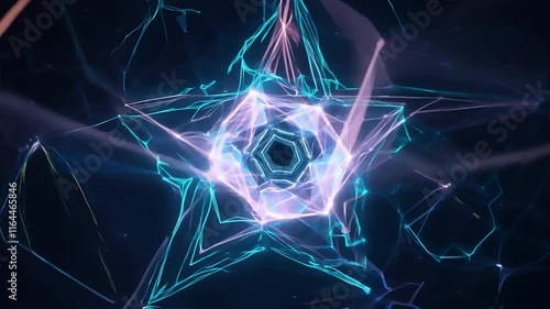 Futuristic AI and Robotization Motion Background | Advanced Technology in Action