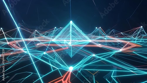 Futuristic AI and Robotization Motion Background | Advanced Technology in Action