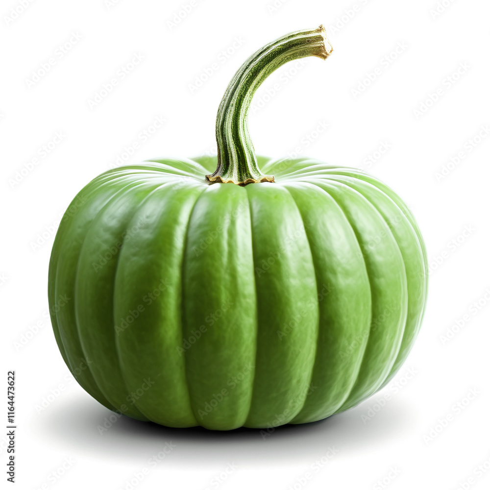 green pumpkin isolated on transparent background green pumpkin isolated on transparent background