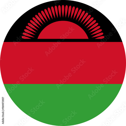 Free Download Malawi Circle Flag, Circle Flag of Malawi, Vector Images - GFXLoad