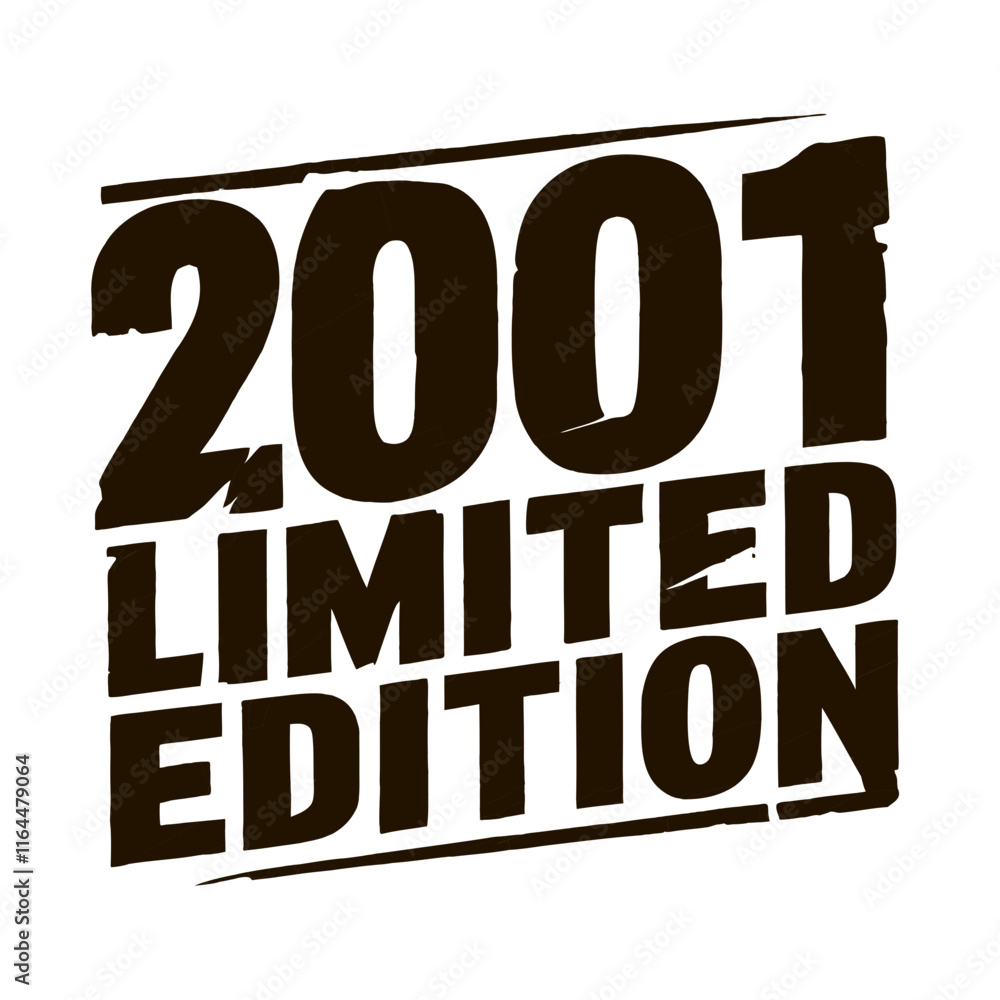 2001 limited Edition vector t-shirt design 2001 limited Edition vector t-shirt design