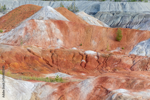 Obraz na plátně Ural Mars (Troitsko-Baynovskoye field of refractory clays)
