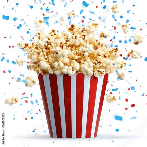 Pop Corn Isolated