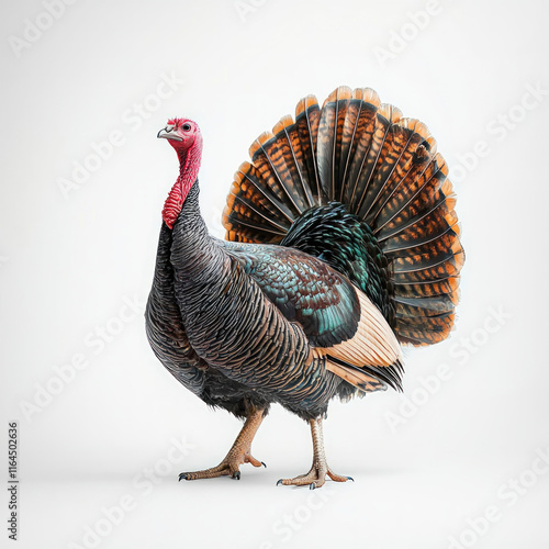 Wild Turkey Isolated