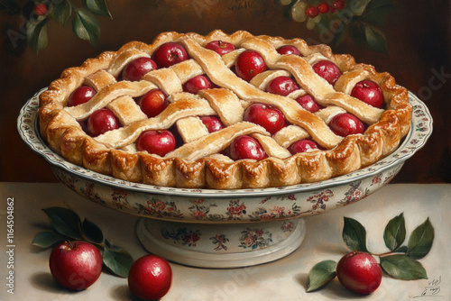 1950s Clip Art Pie