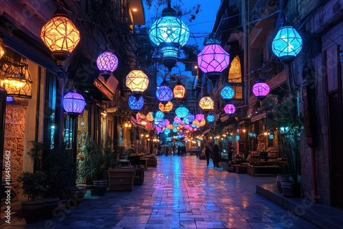 A Night Bazaar Filled With ...