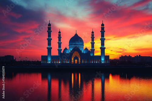 A Tranquil Nighttime Scene ...
