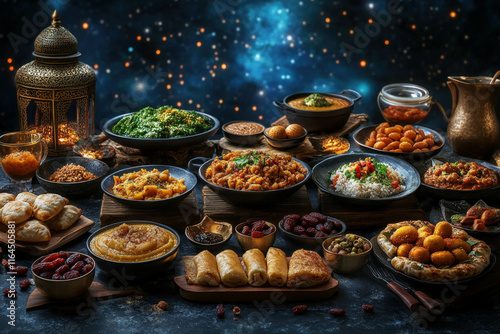 A Traditional Iftar Table S...