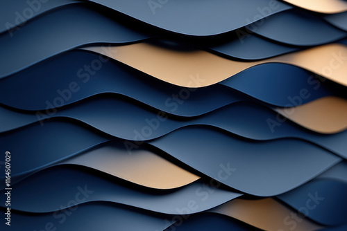 Blue Wavy Background
