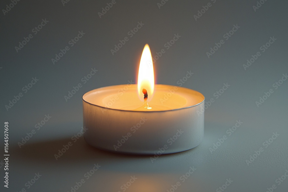 Candle Flame White Background Candle Flame White Background