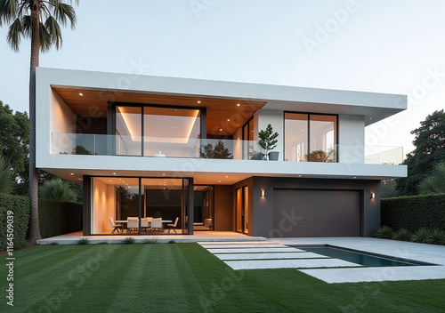 innovative modern homes feature cutting edge design minimalist aesthetic high tech photo