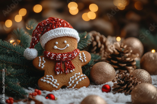 Gingerbread Man With Christ...