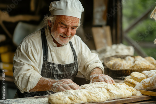 Kneading Bread
