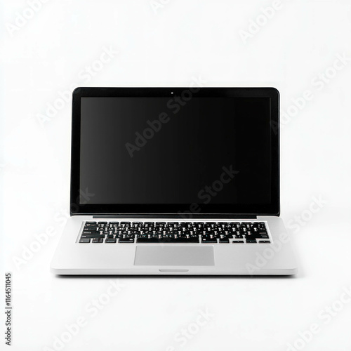 Laptop Isolated Front